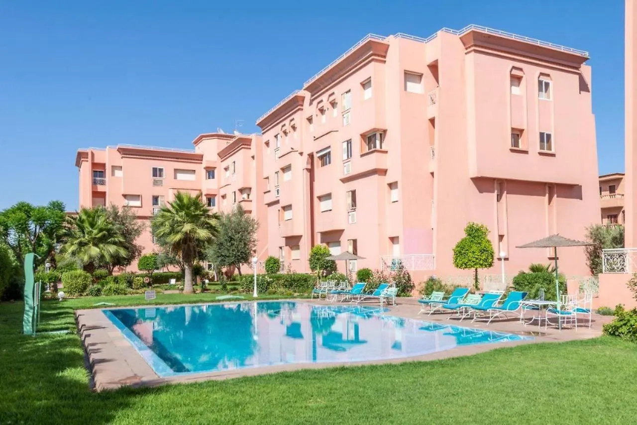 Appartement 2 Chambres Residence Centre Ville Avec Piscine Marrakesh
