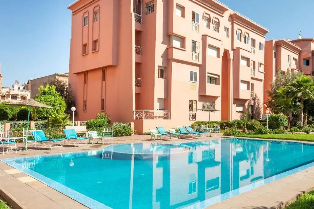 Appartement 2 Chambres Residence Centre Ville Avec Piscine Marrakesh Apartment